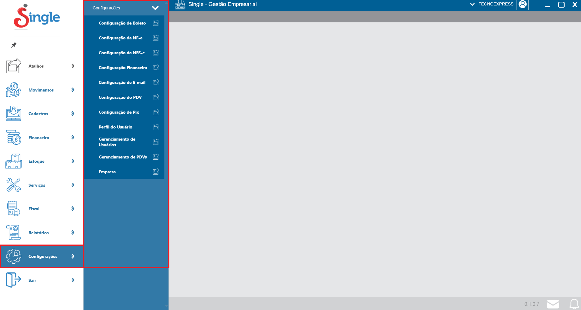 Exemplo de erro de descrição ausente